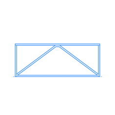 Furniture Desks Blu Dot Strut Table Large Icon Svg Vector, Free Vectors File